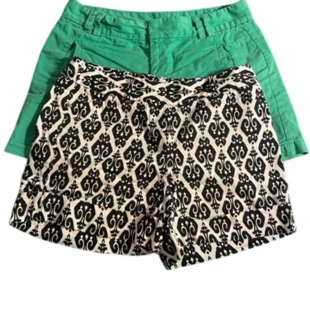 2 Pairs of Shorts, White House Black‎ Market &. LOFT size 4